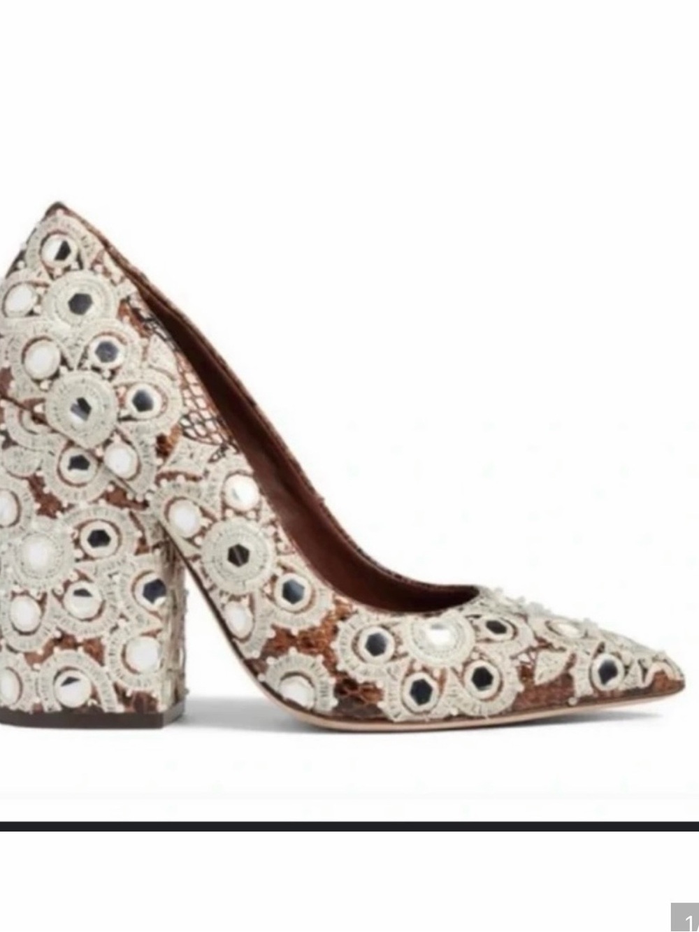 Burch
Tory Burch Francesca Roccia Python heels women's Size 8